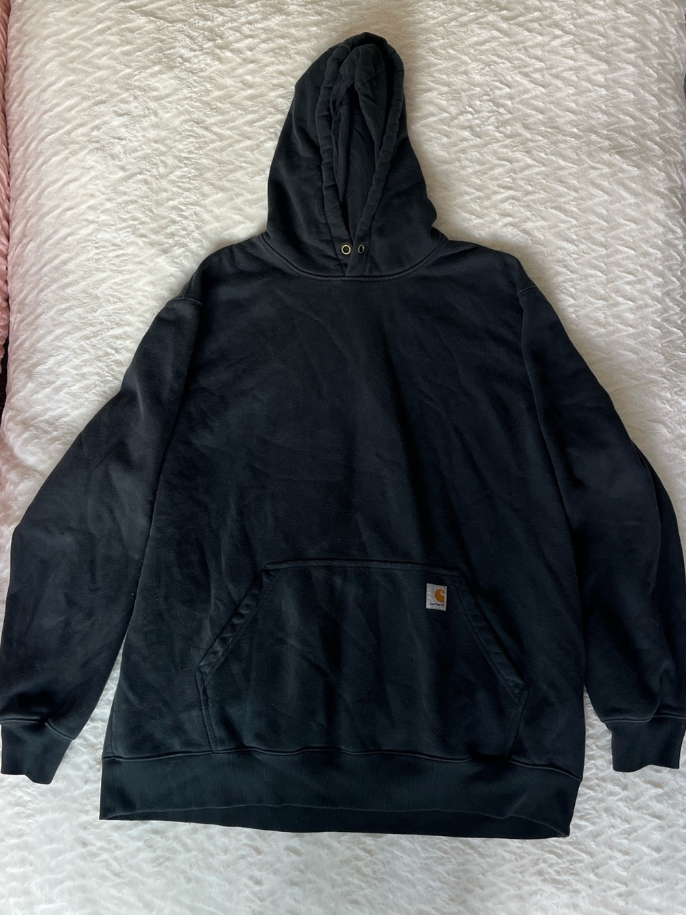 Carhartt Black Hooded Kangaroo Pocket Sweatshirt